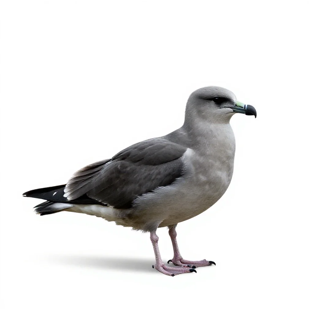 Skua isolated on a white background