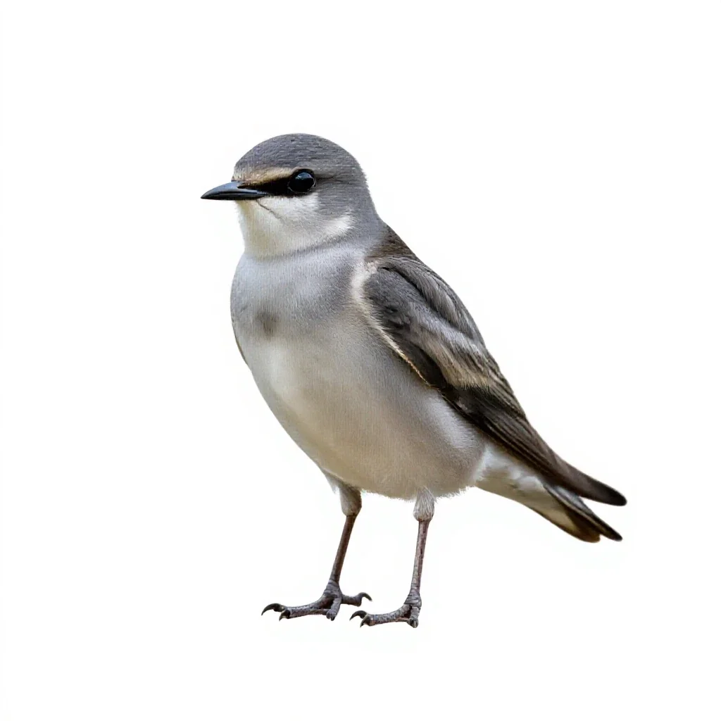 Swiftlet isolated on a white background