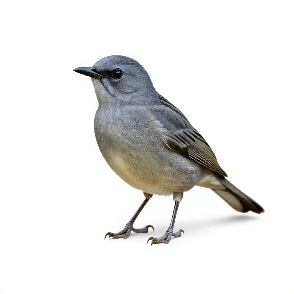 Tanager isolated on a white background