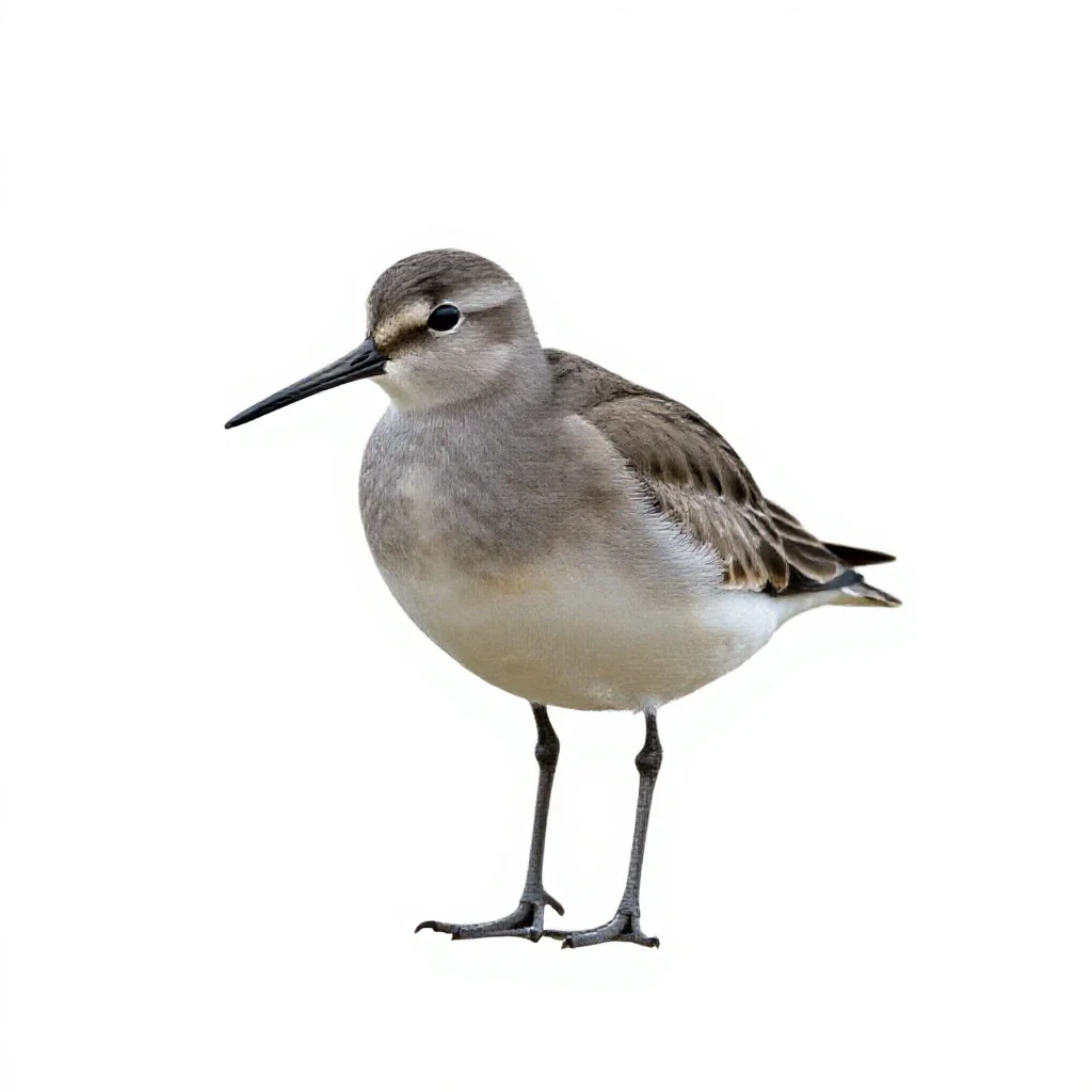 Tattler isolated on a white background