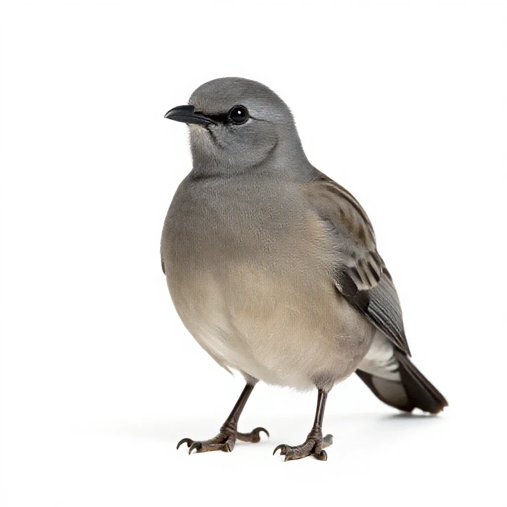 Thickhead isolated on a white background