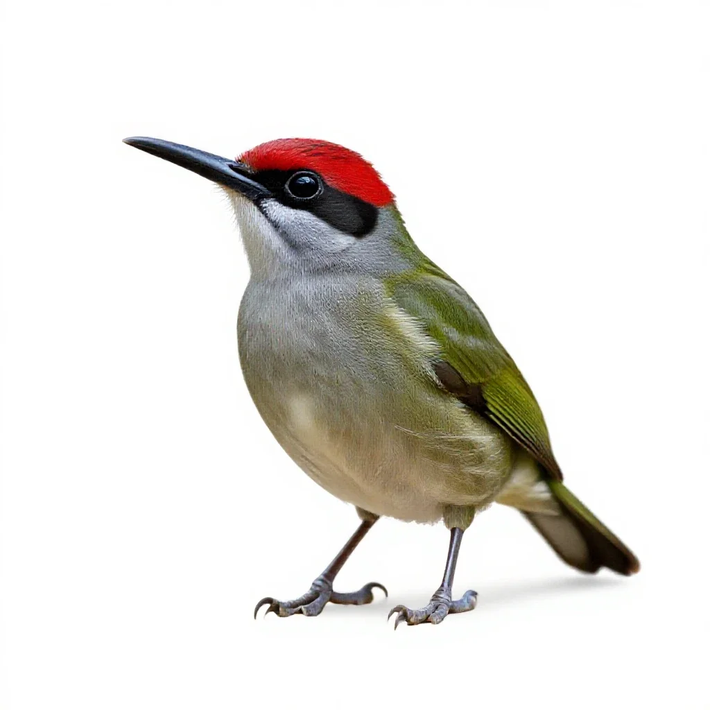 Tody isolated on a white background