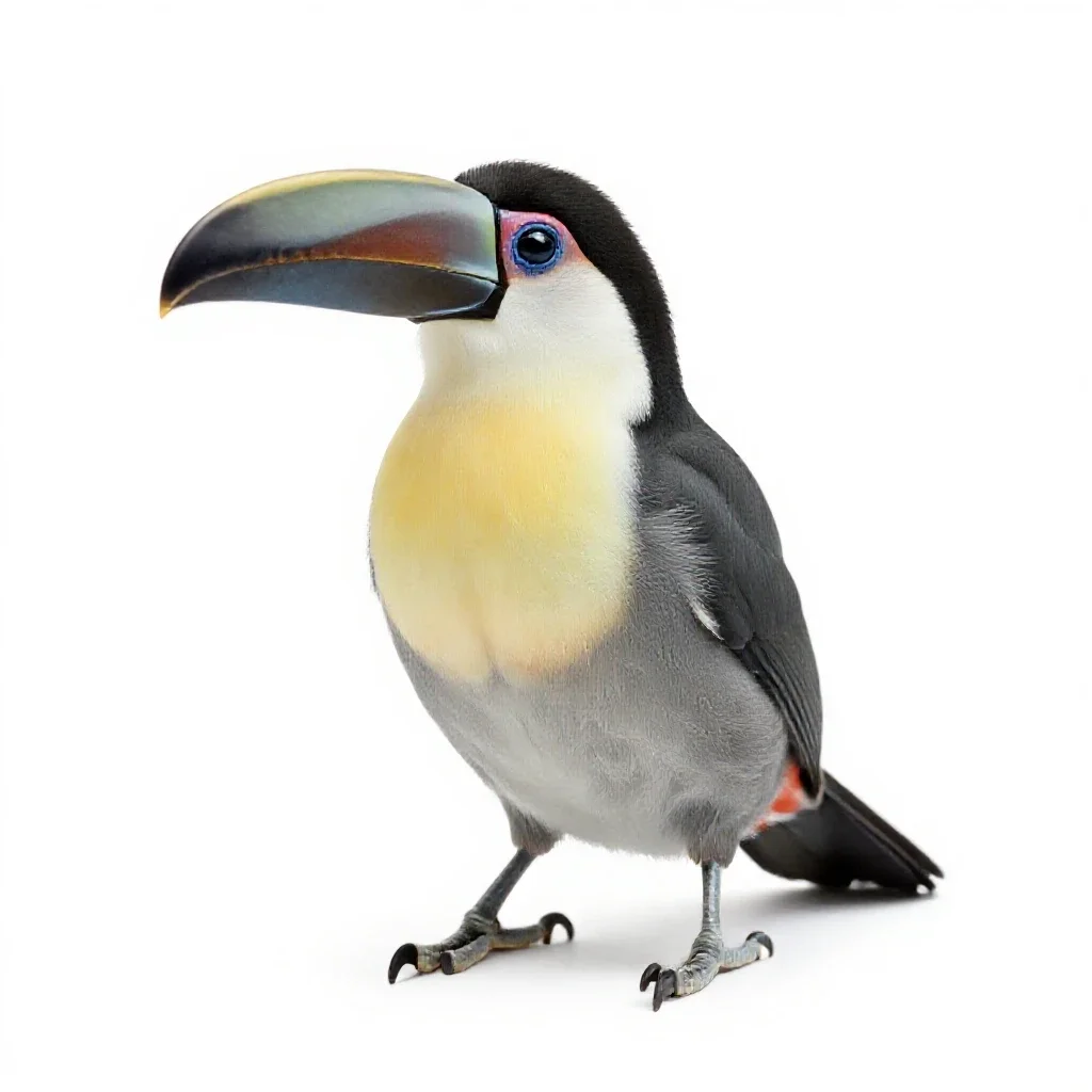 Toucan isolated on a white background