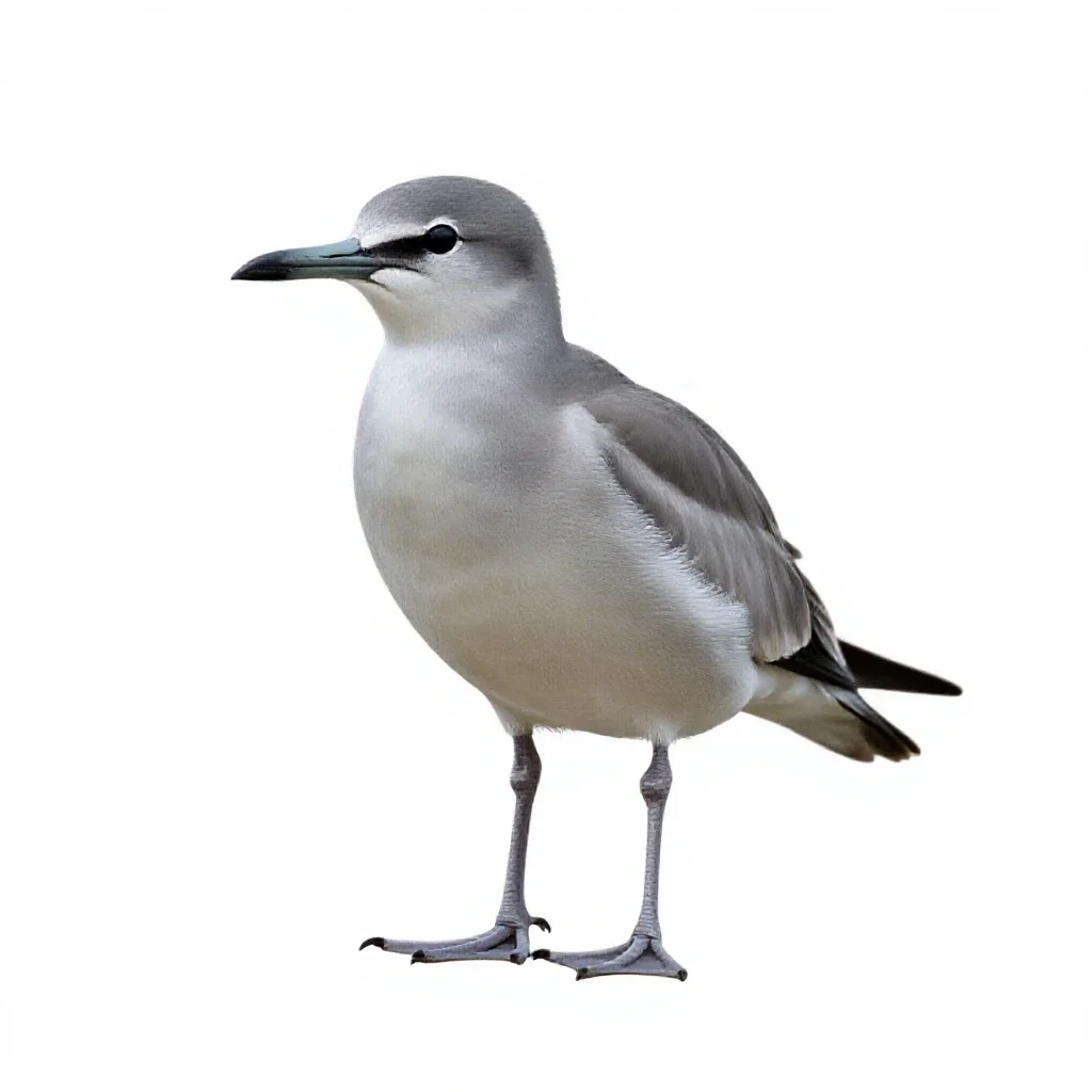 Tropic bird isolated on a white background