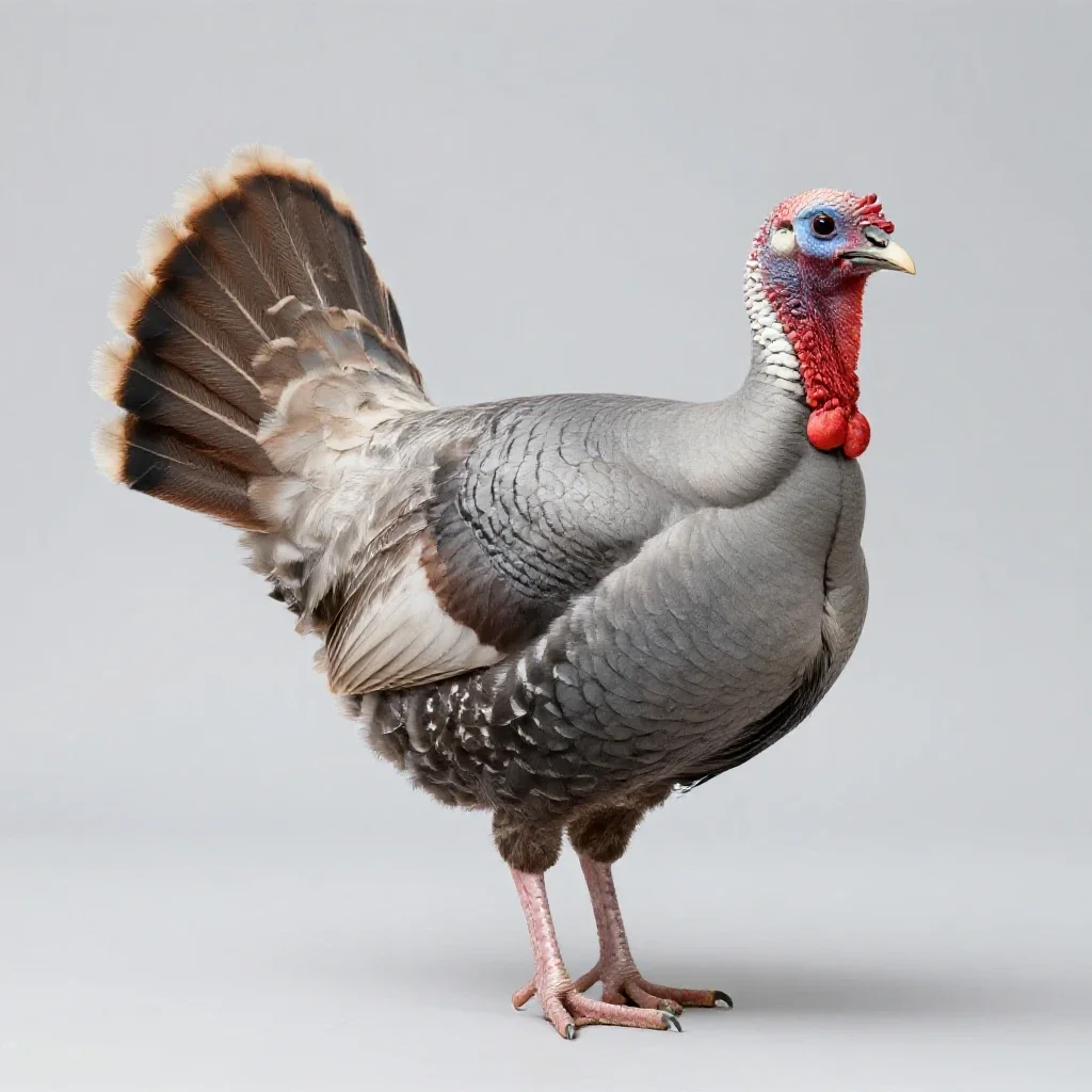 Turkey isolated on a white background