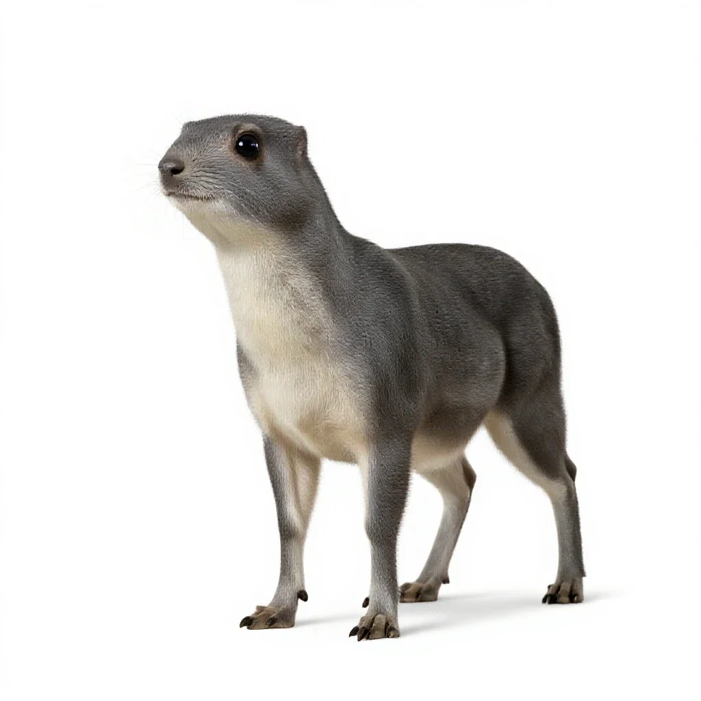 Weka isolated on a white background
