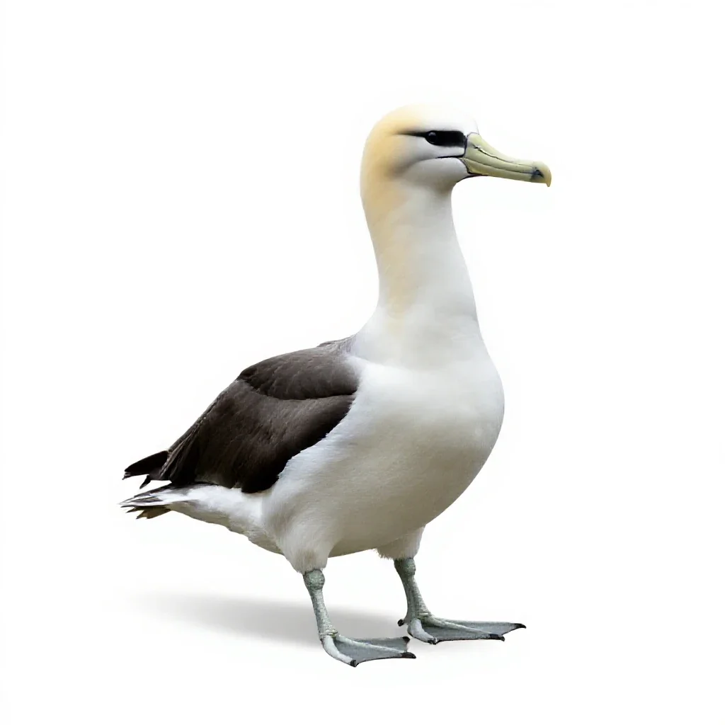 Albatross isolated on a white background
