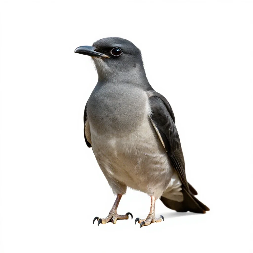 Ani isolated on a white background