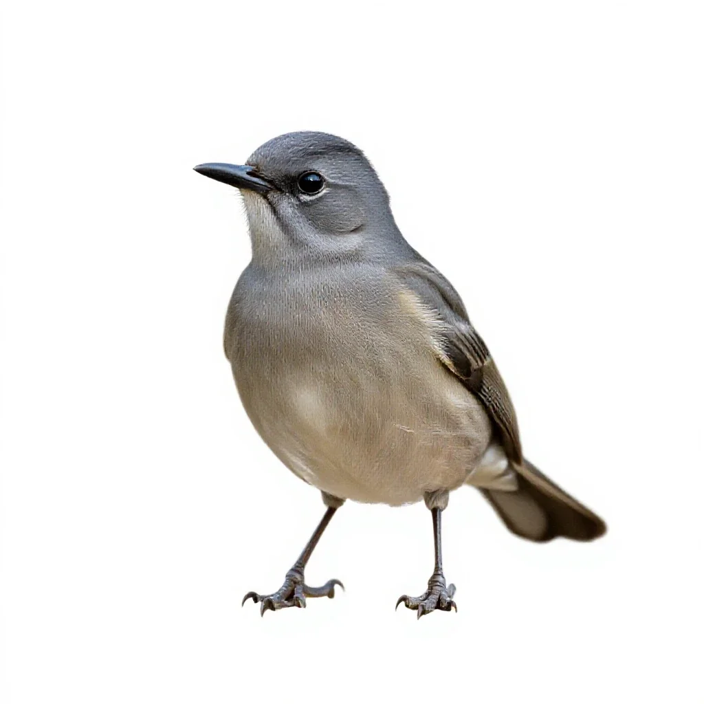 Antbird isolated on a white background