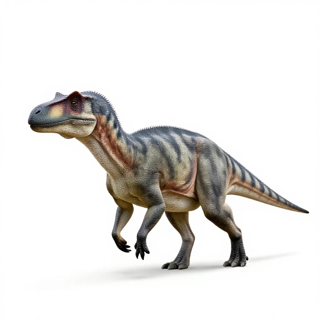 Ceratosaur isolated on a white background