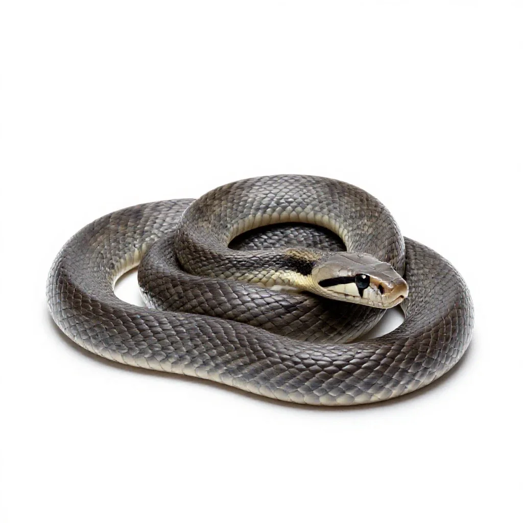 Constrictor isolated on a white background