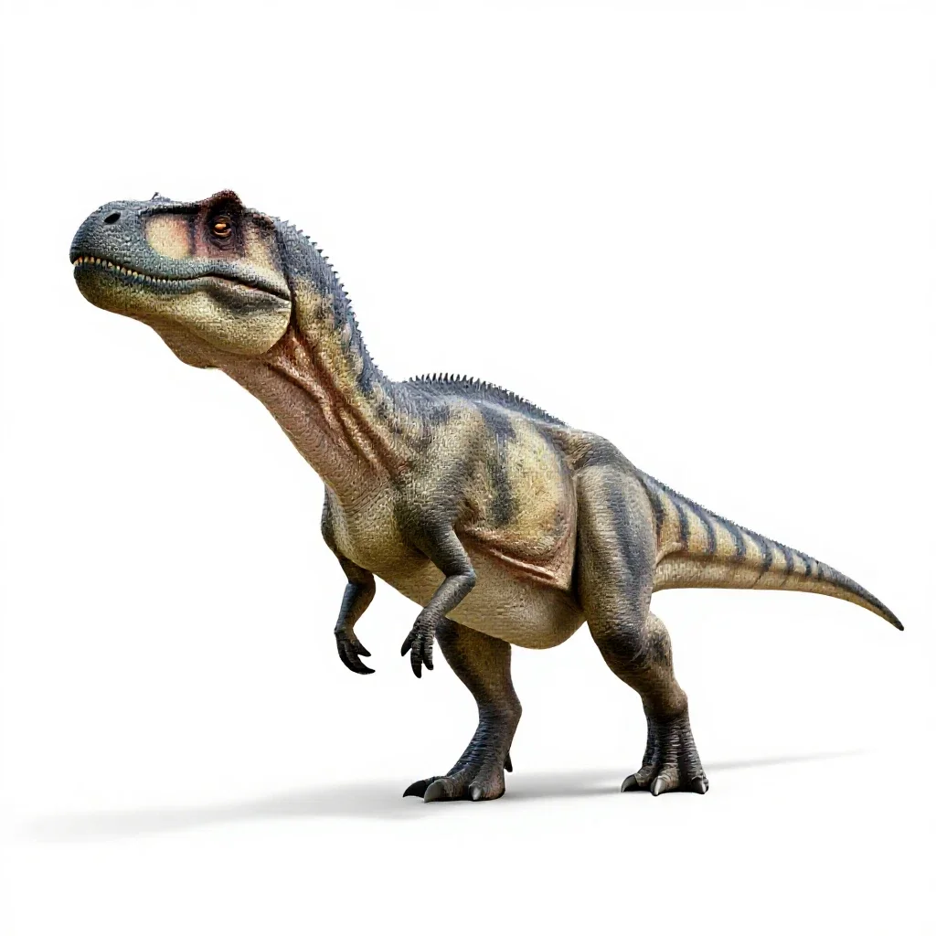 Megalosaur isolated on a white background