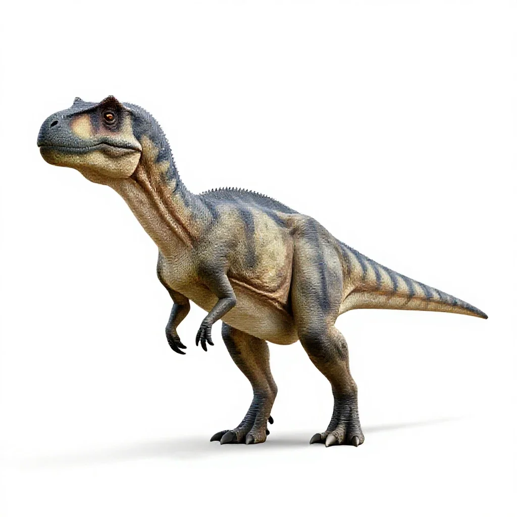 Pisanosaur isolated on a white background