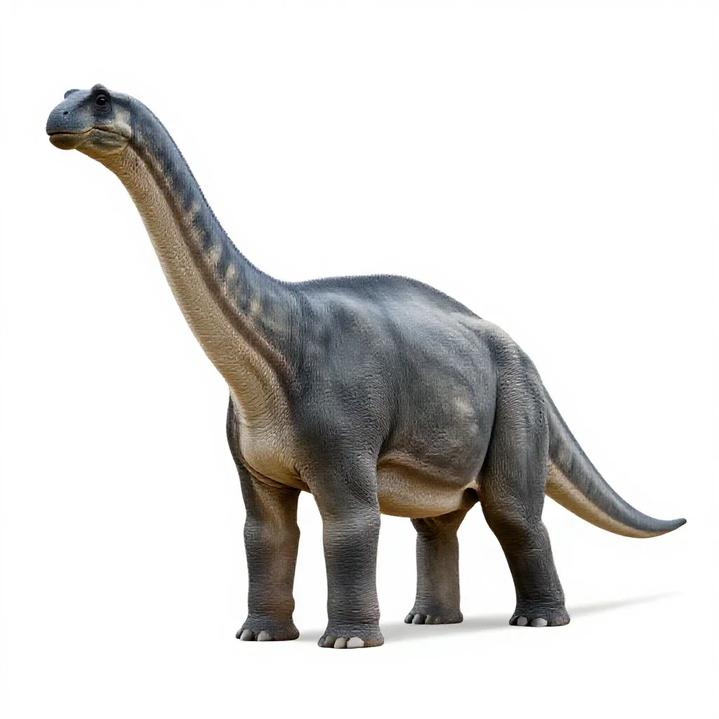 Sauropod isolated on a white background