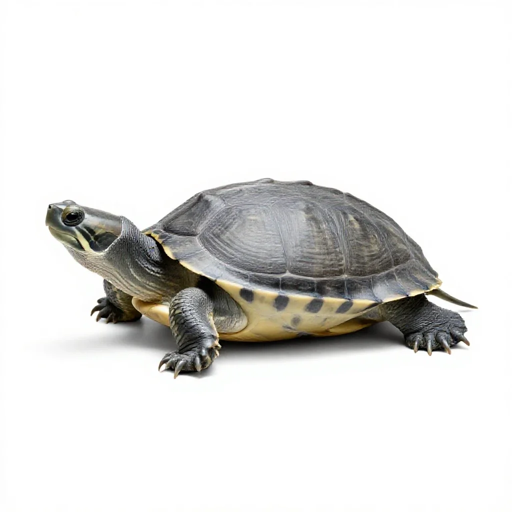Smooth softshell isolated on a white background