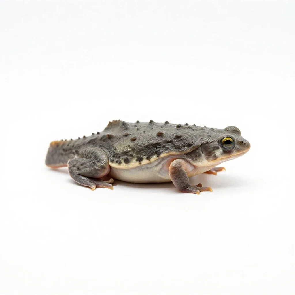 Spadefoot isolated on a white background
