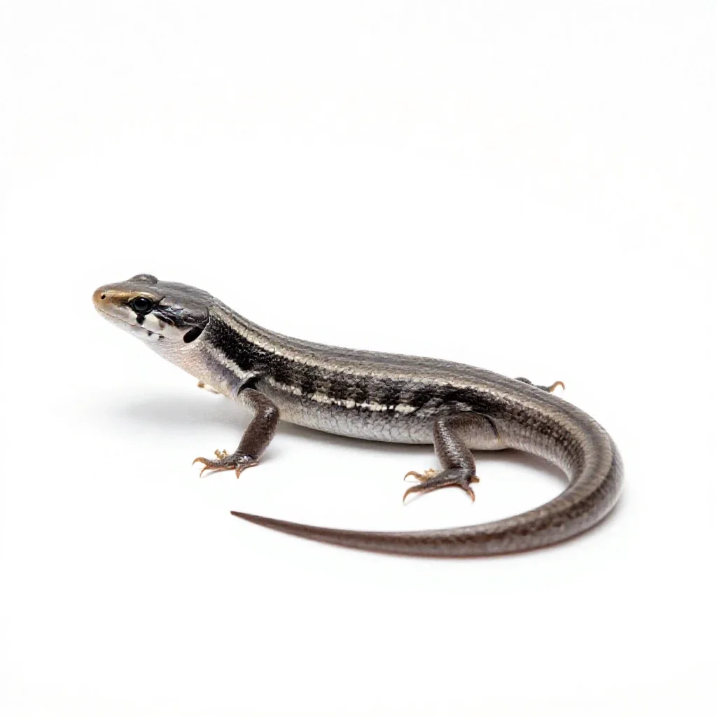 Whiptail isolated on a white background