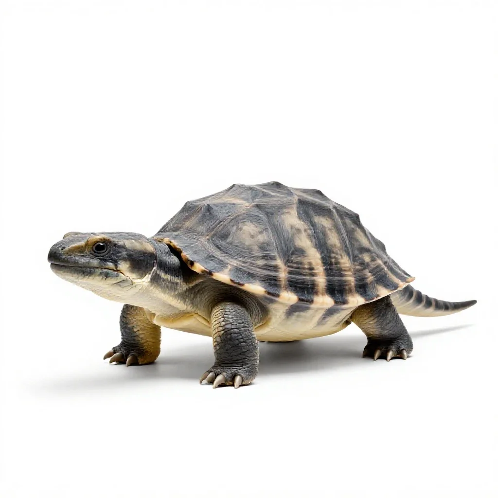 Anapsid isolated on a white background