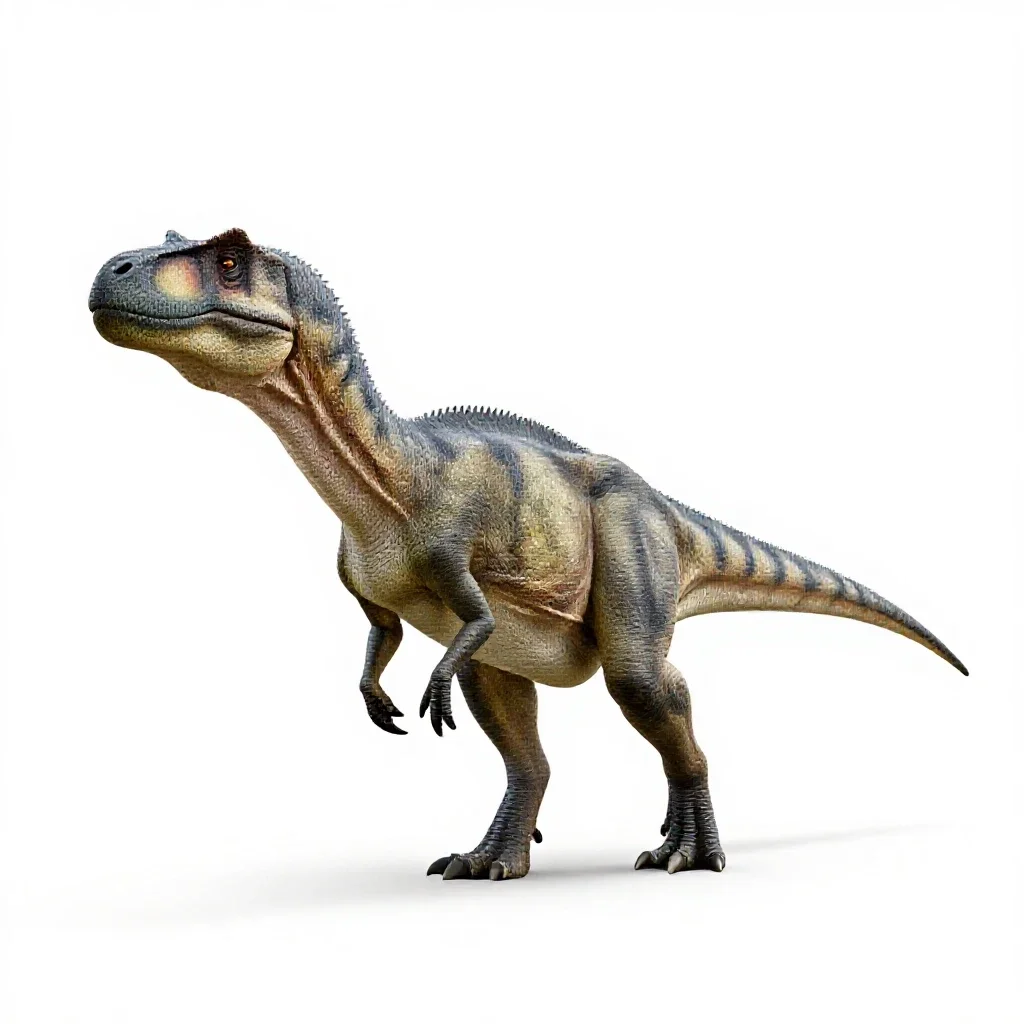 Archosaur isolated on a white background