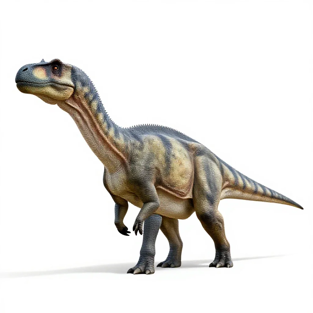 Argentinosaur isolated on a white background