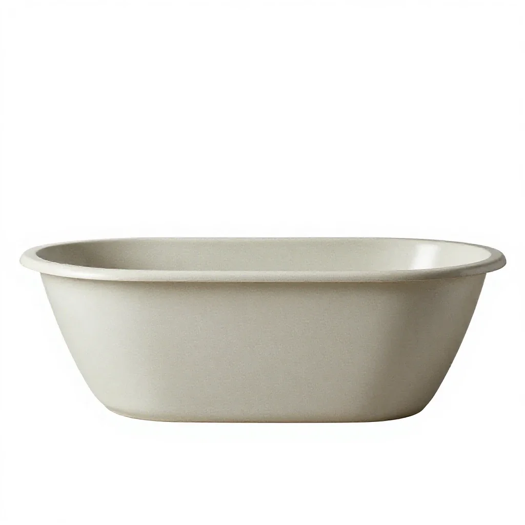 Bathtub isolated on a white background