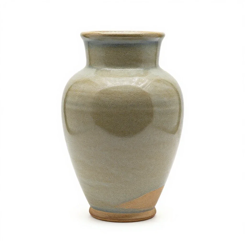 Canopic jar isolated on a white background