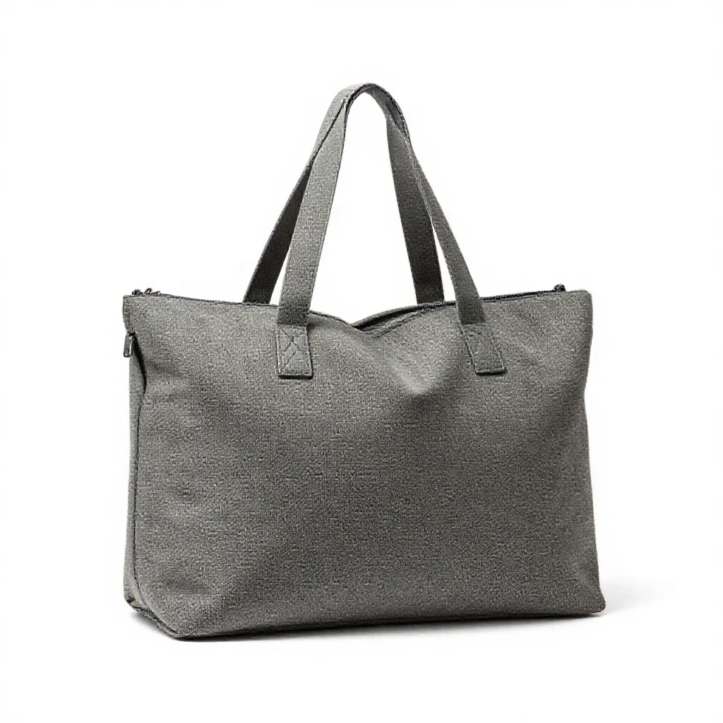 Carpetbag isolated on a white background