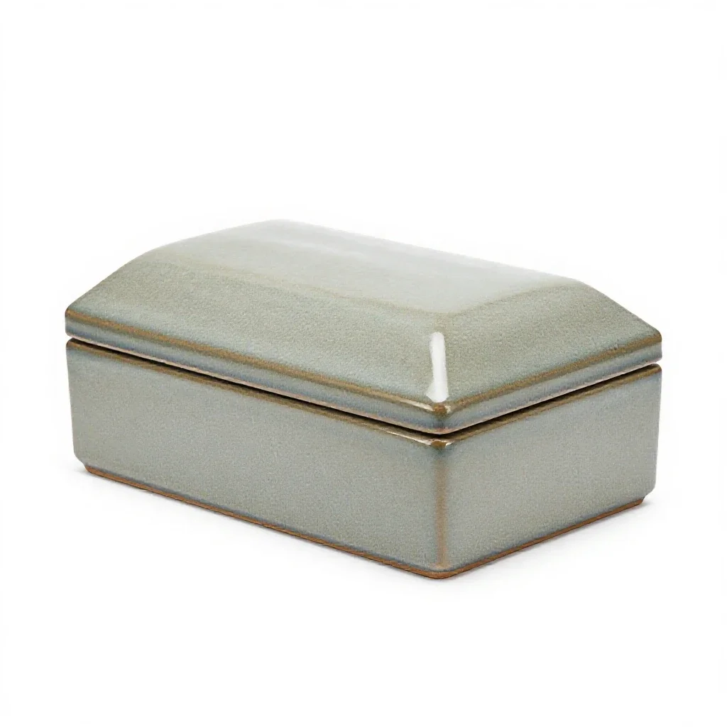 Casket isolated on a white background