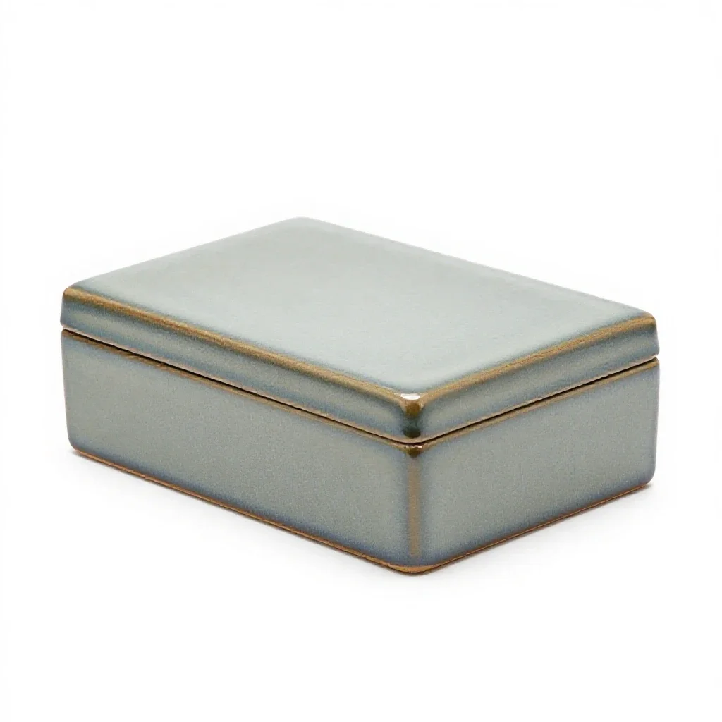 Cigar box isolated on a white background