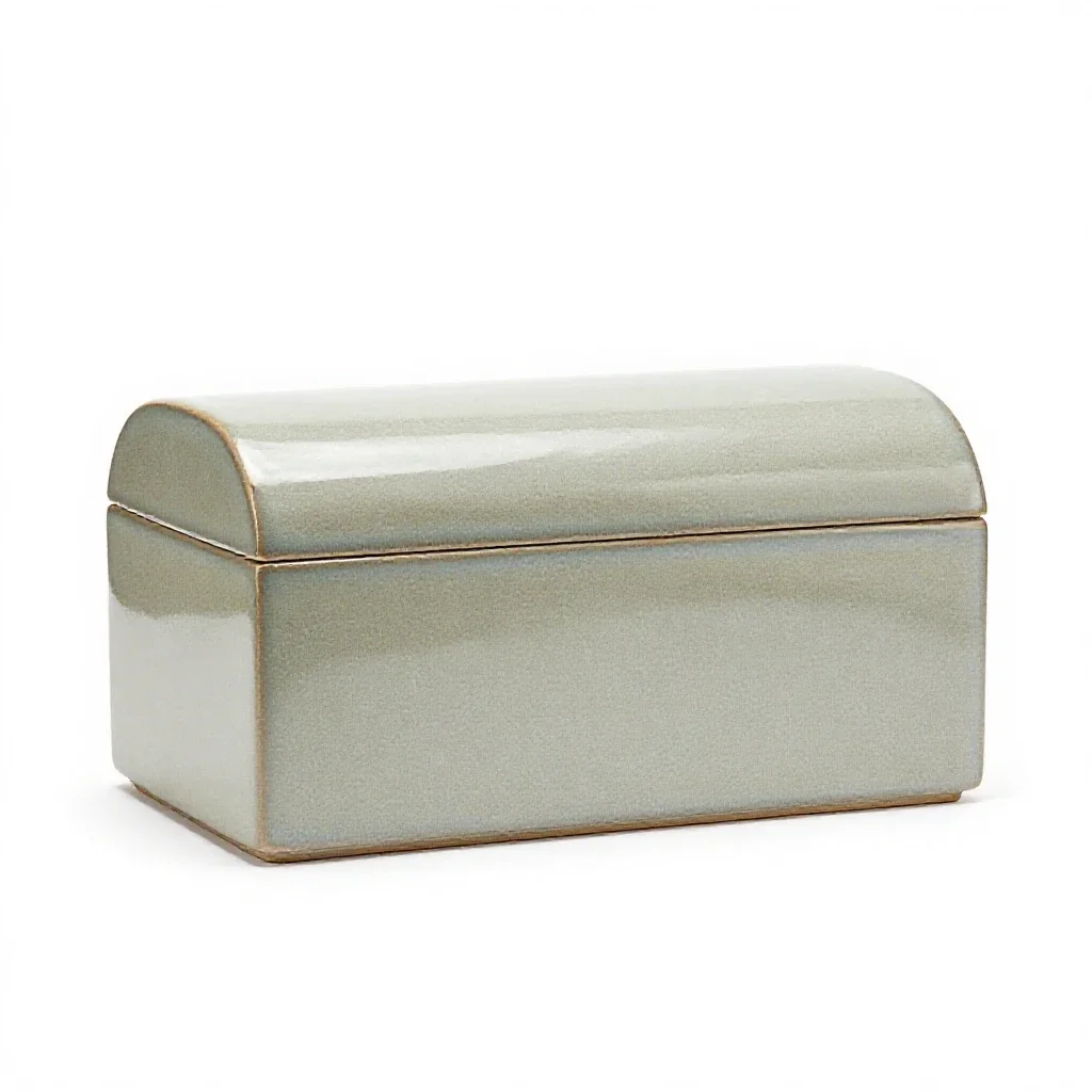 Coffer isolated on a white background