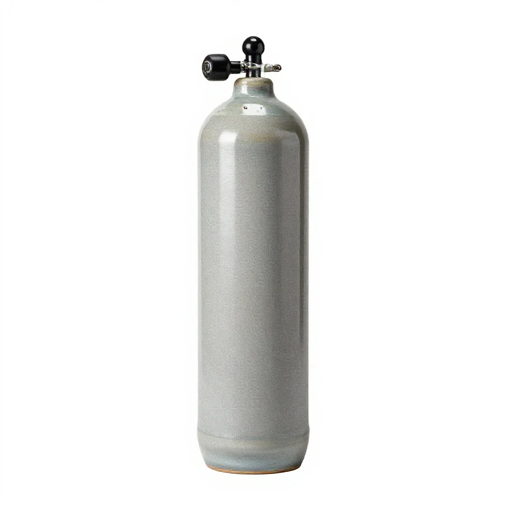 Cylinder isolated on a white background