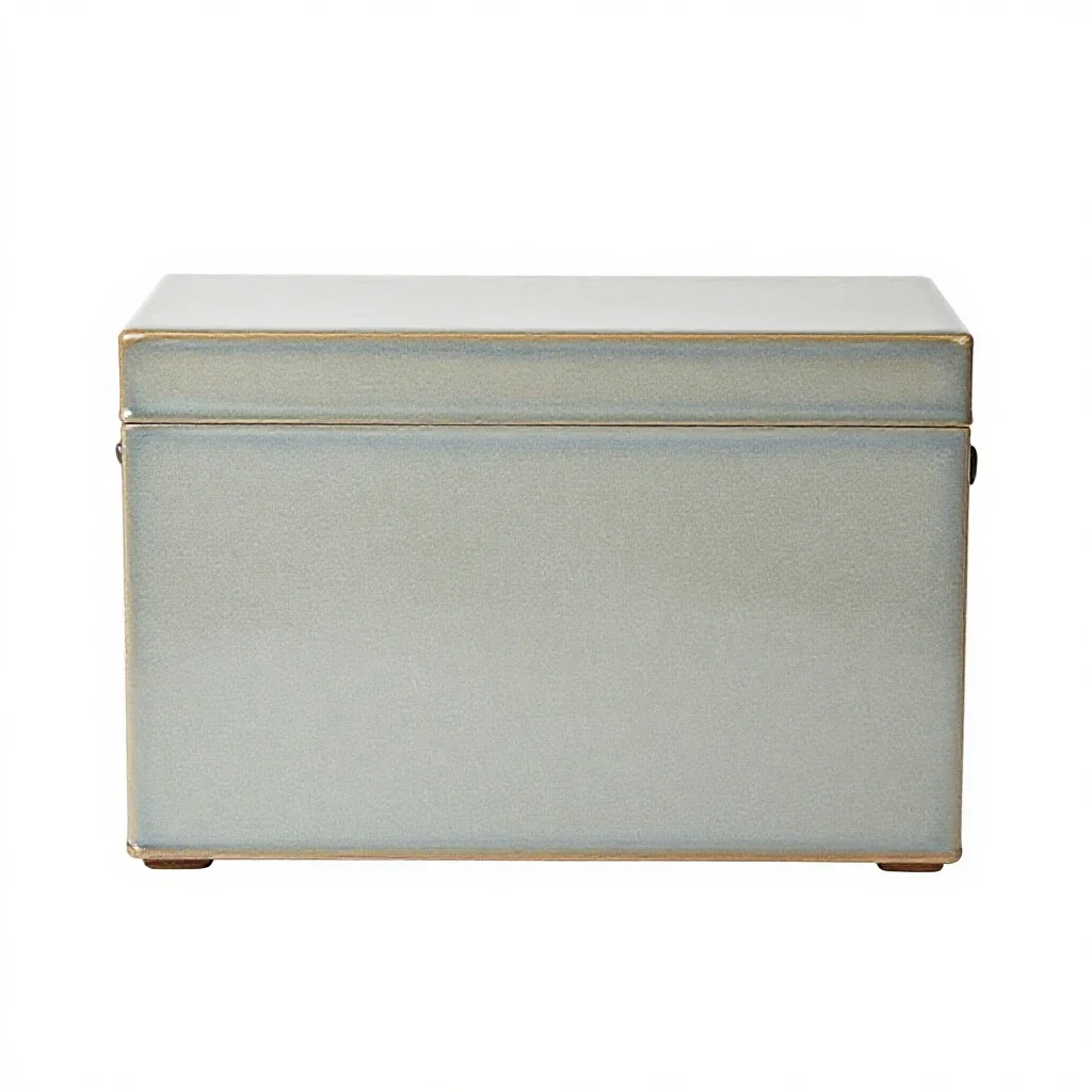 Footlocker isolated on a white background