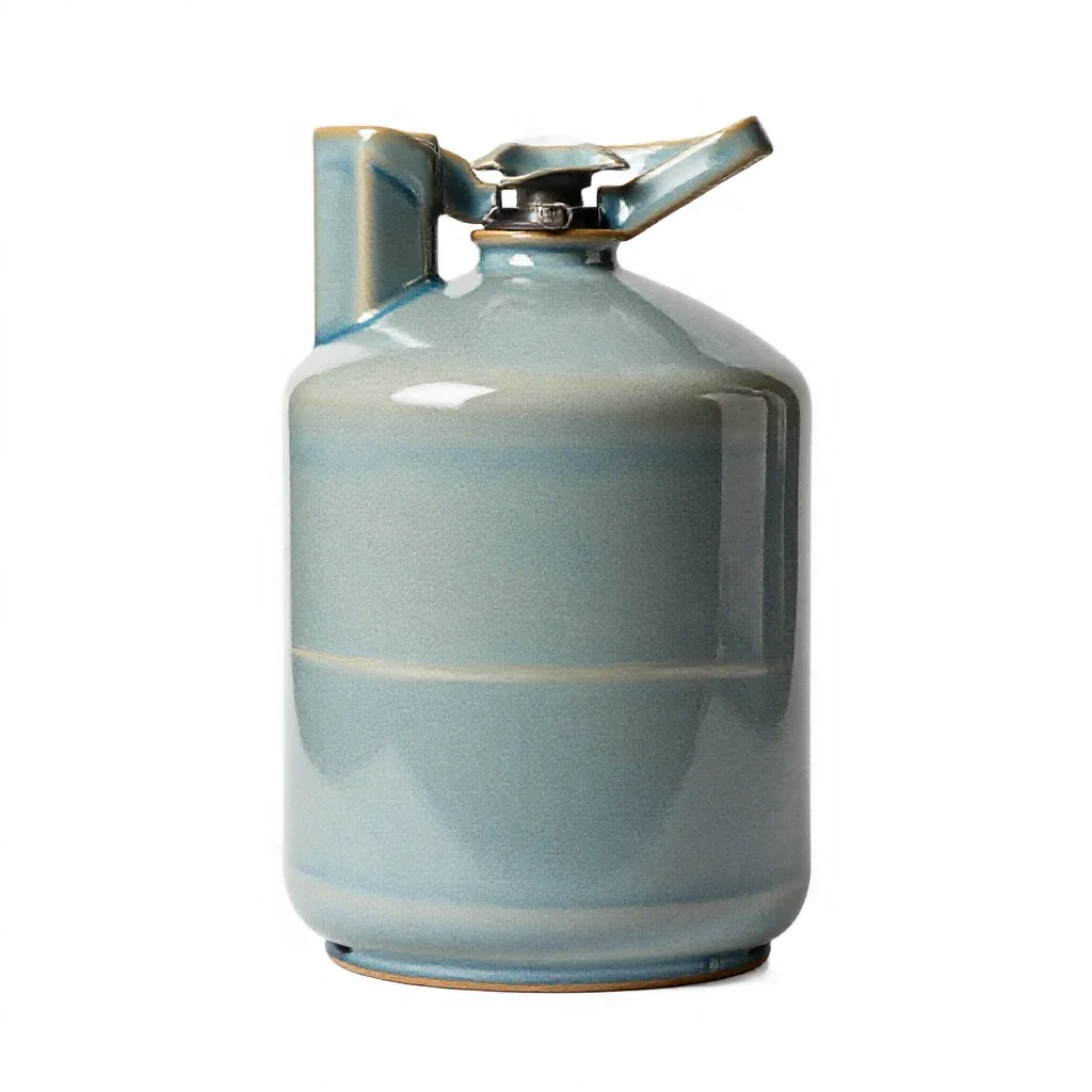 Gas tank isolated on a white background