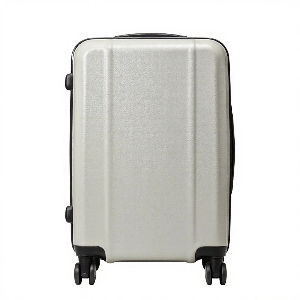 Hand luggage isolated on a white background