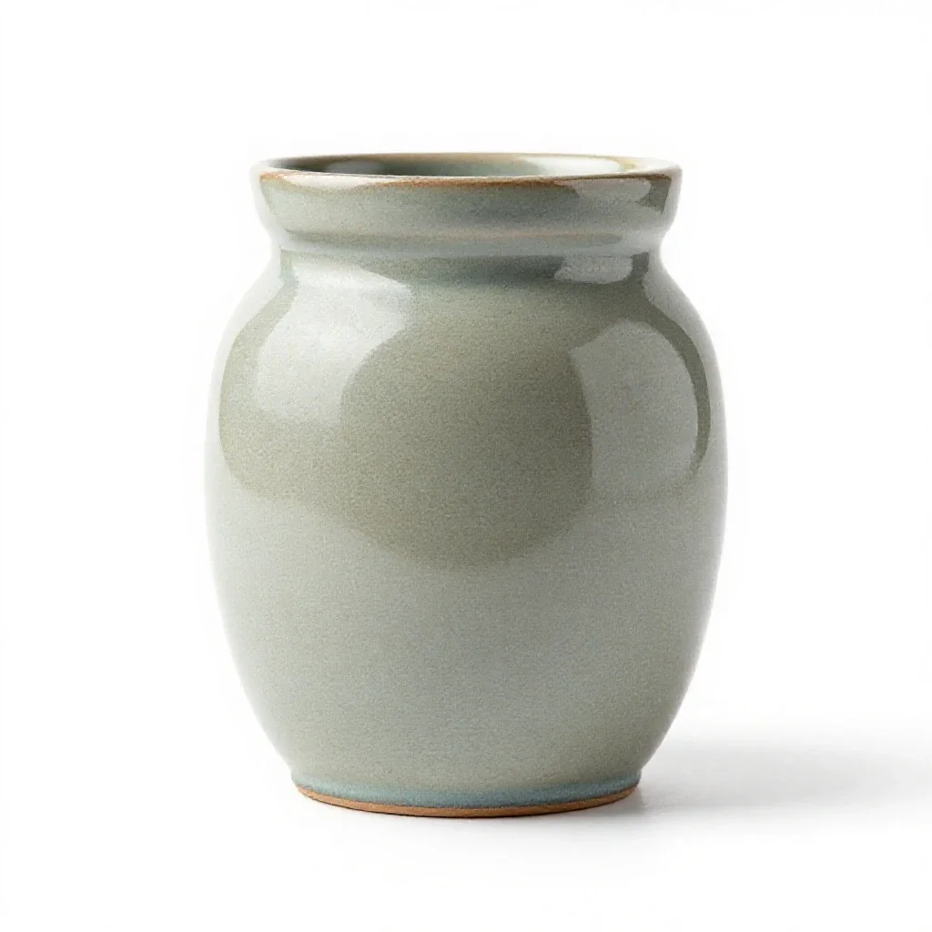 Jampot isolated on a white background
