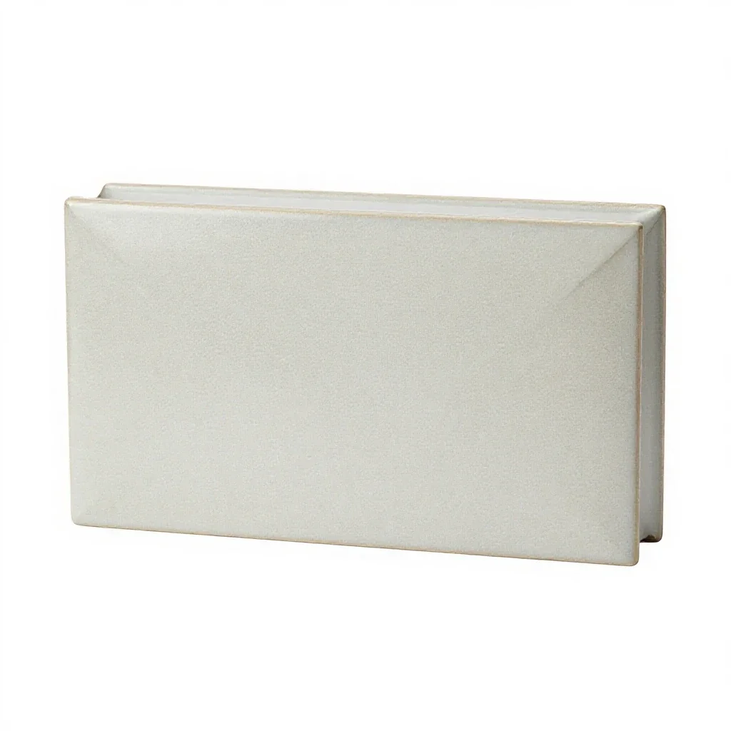 Letter case isolated on a white background