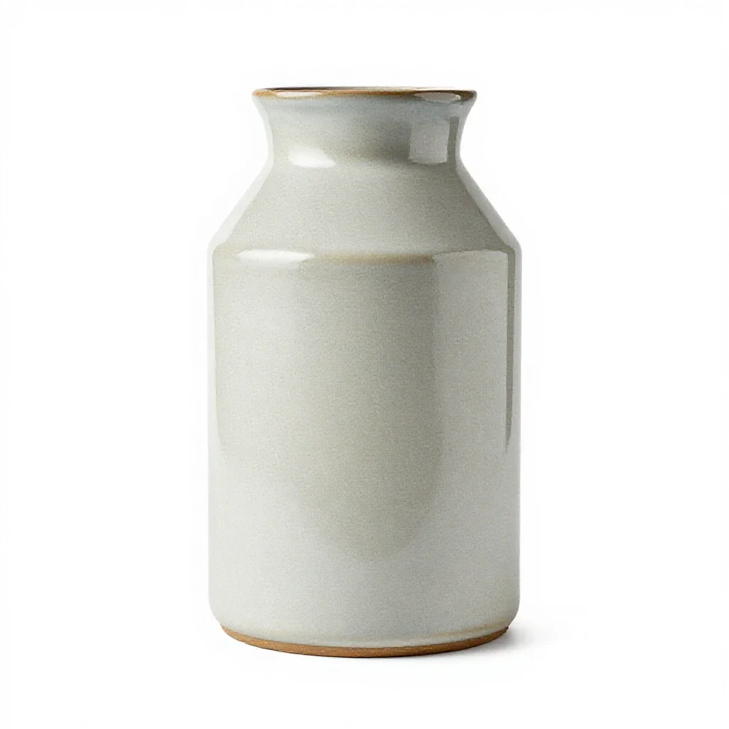 Milk can isolated on a white background