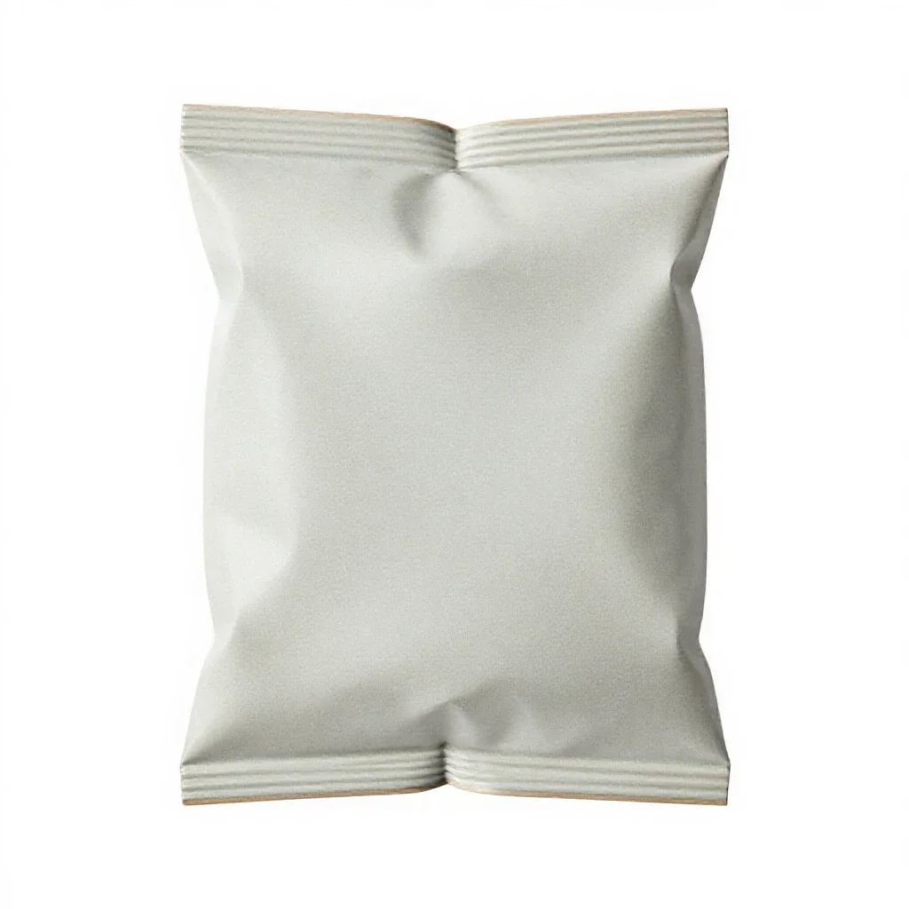 Packet isolated on a white background