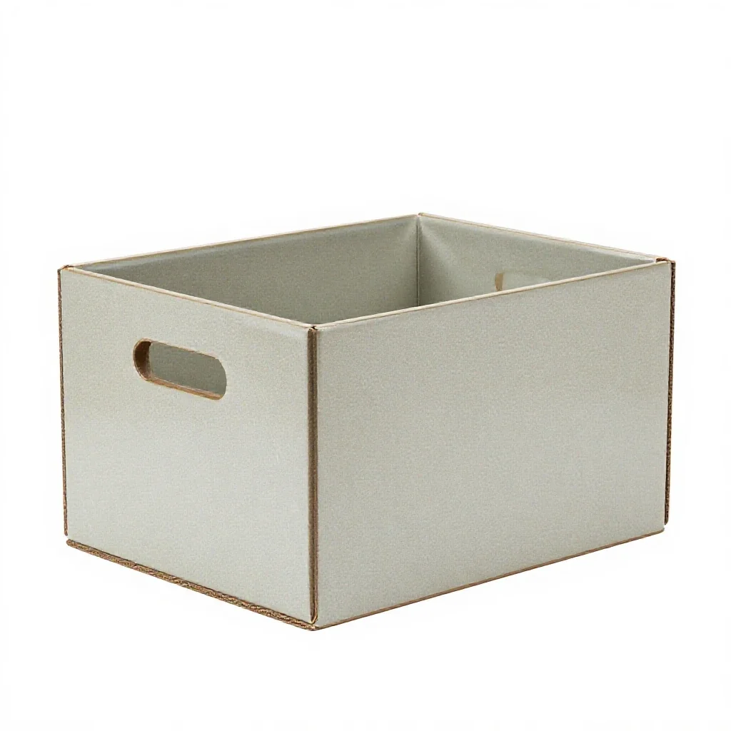 Packing box isolated on a white background