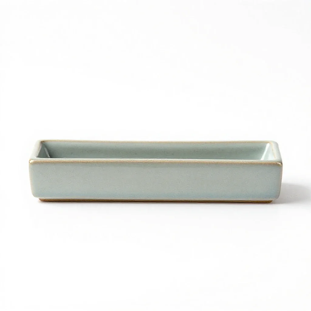 Pencil box isolated on a white background