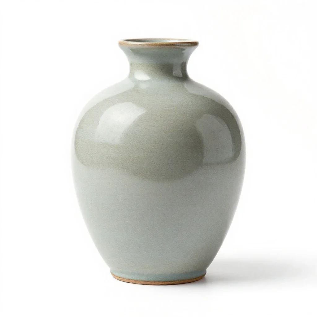 Phial isolated on a white background