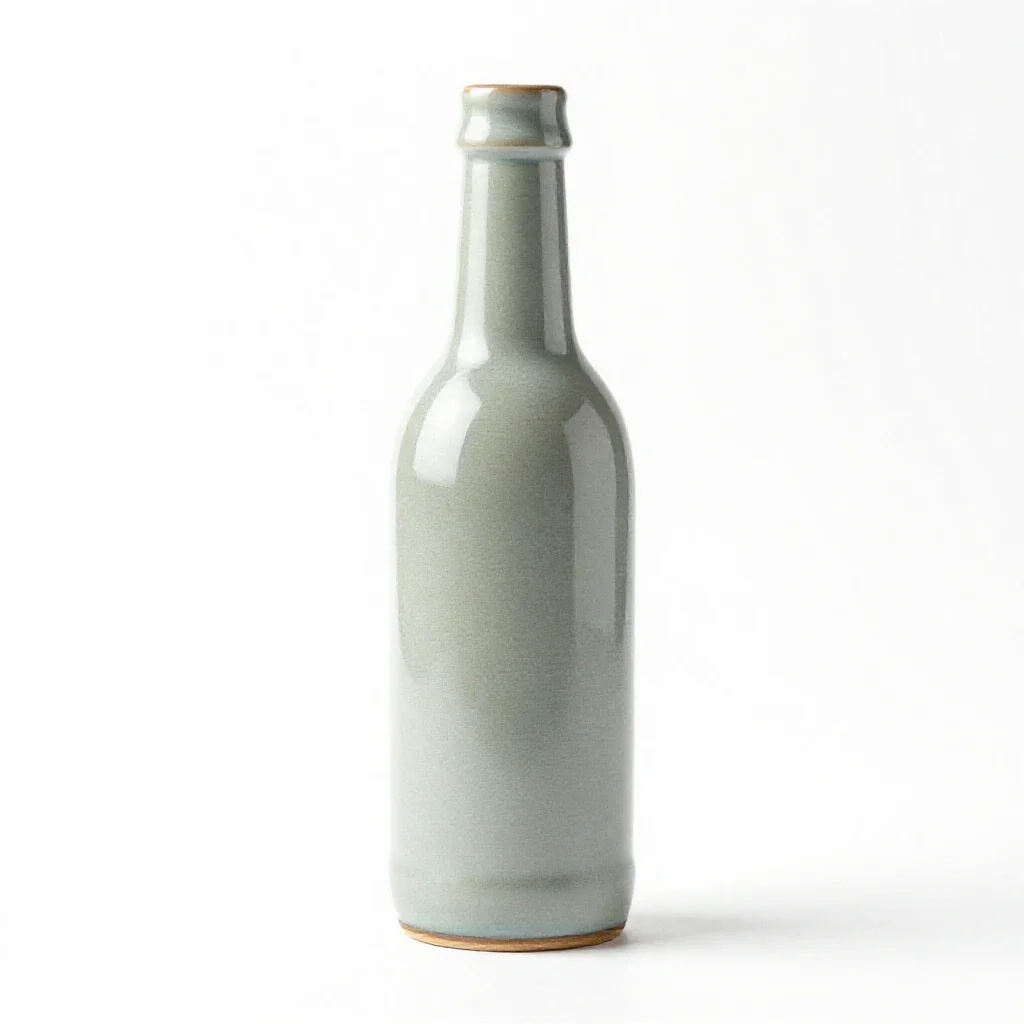 Pop bottle isolated on a white background