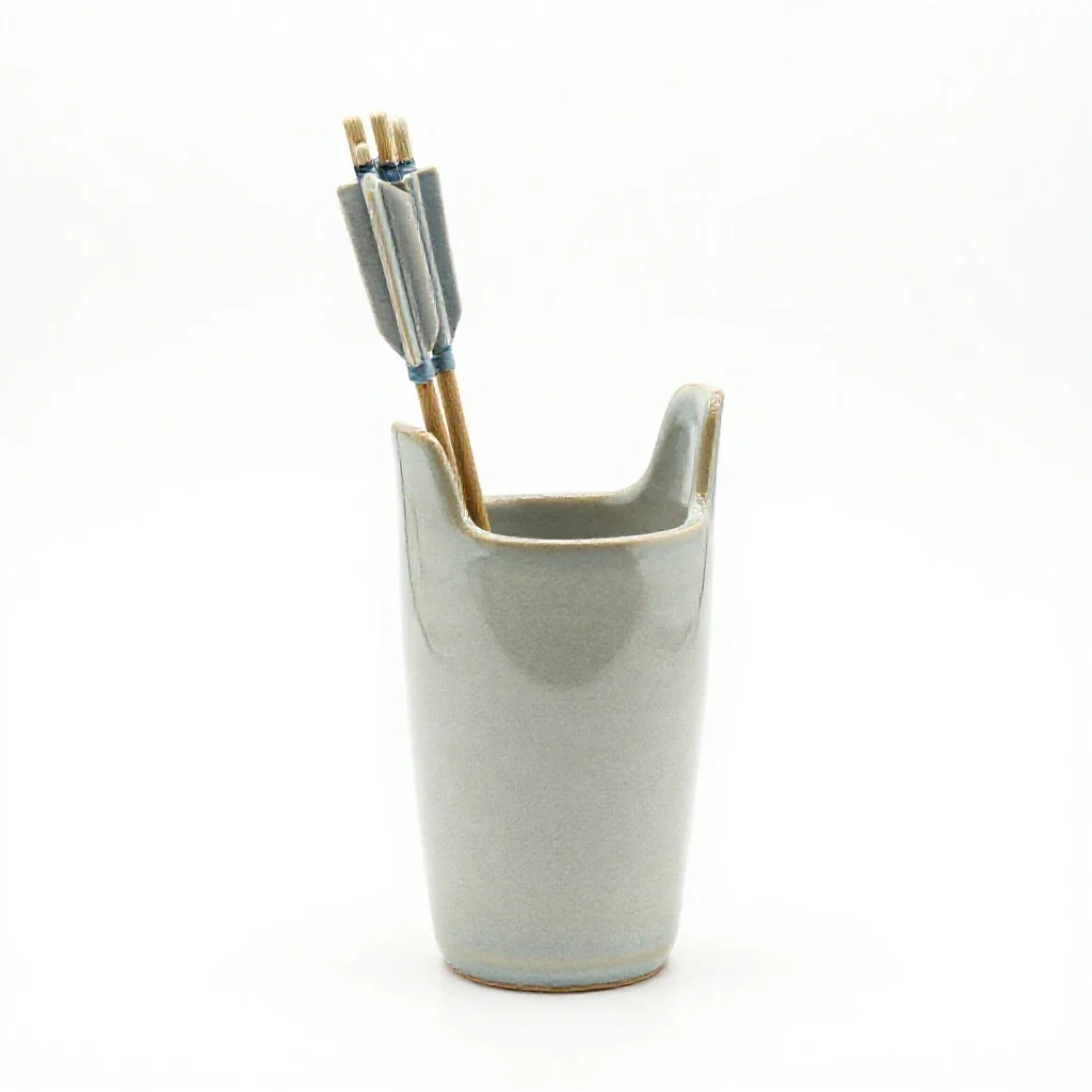 Quiver isolated on a white background