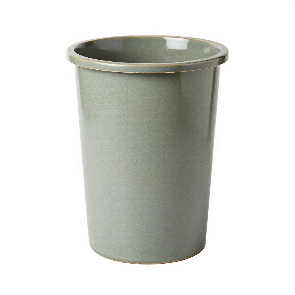 Recycling bin isolated on a white background