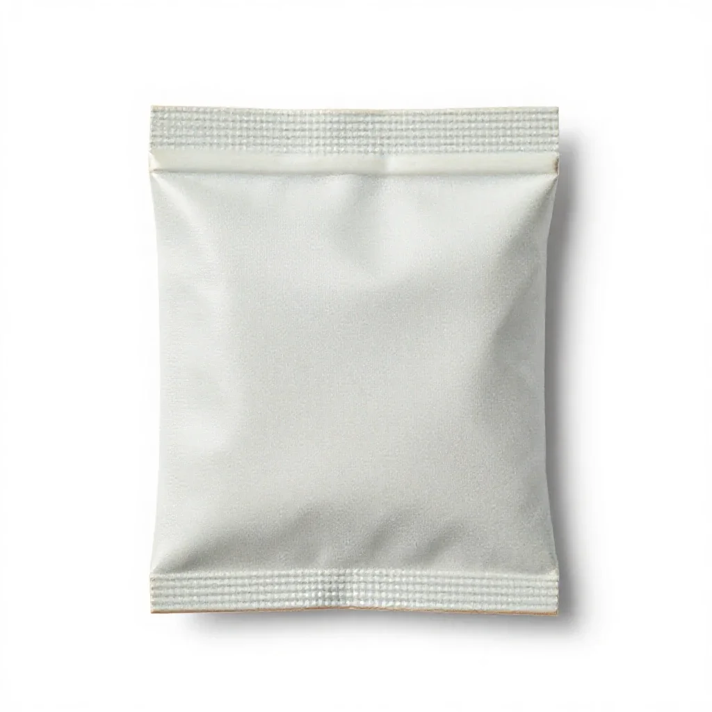 Sachet isolated on a white background