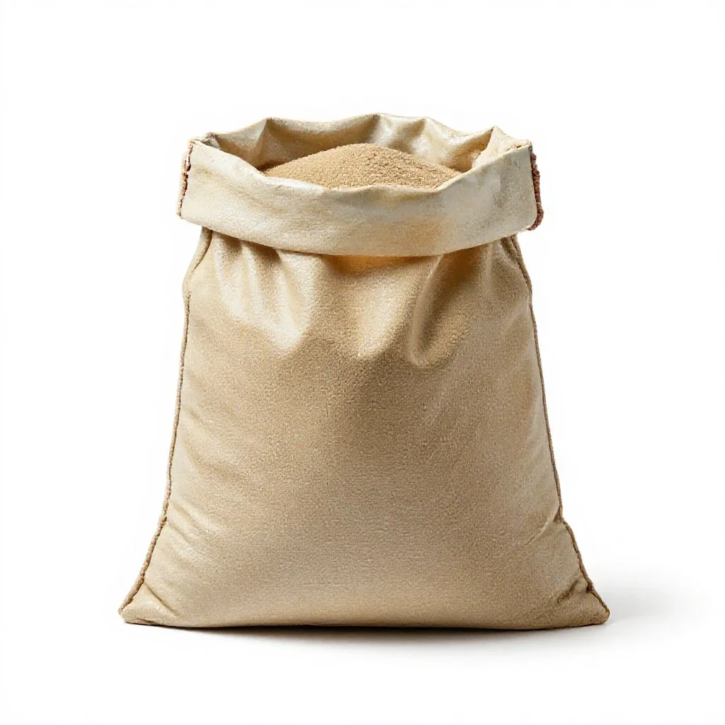 Sandbag isolated on a white background
