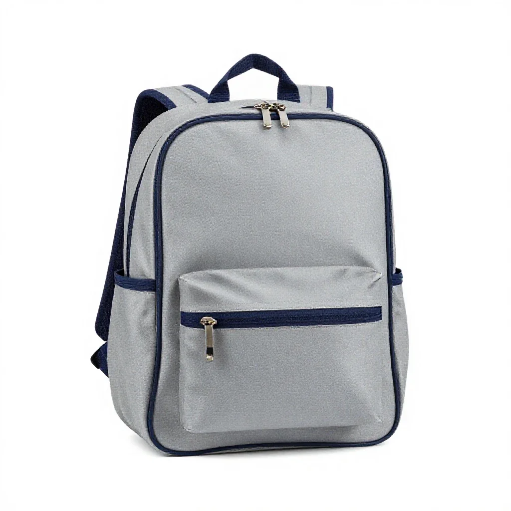 Schoolbag isolated on a white background