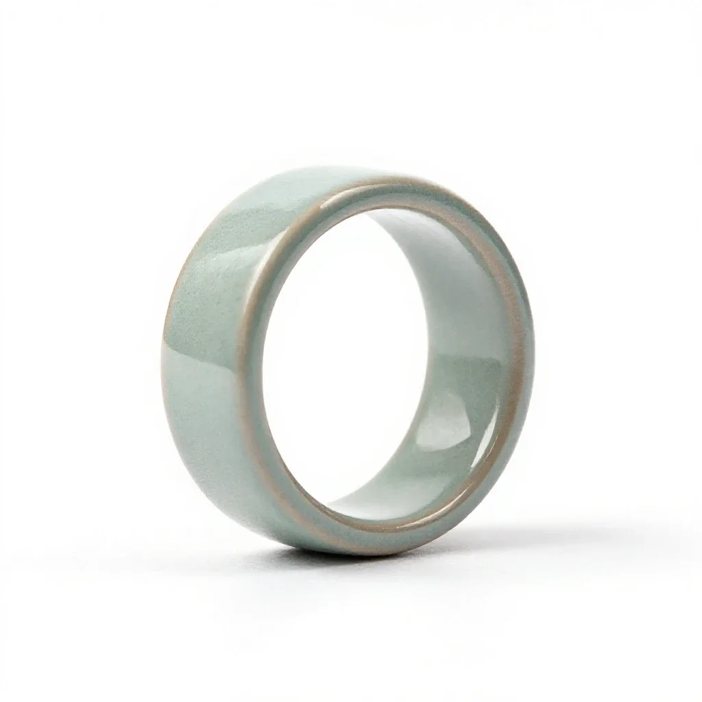 Slinger ring isolated on a white background