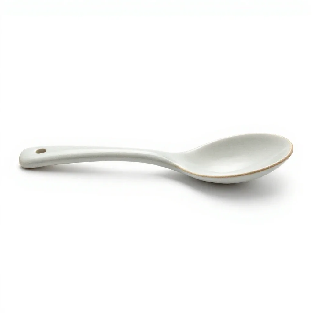 Soupspoon isolated on a white background