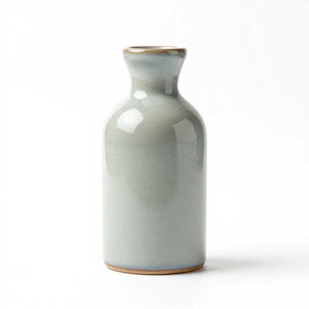 Specimen bottle isolated on a white background